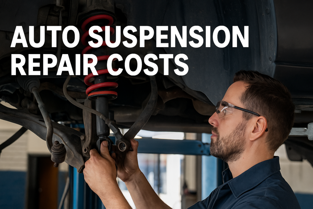 Auto Suspension Repair Costs: A Comprehensive Guide for 2025