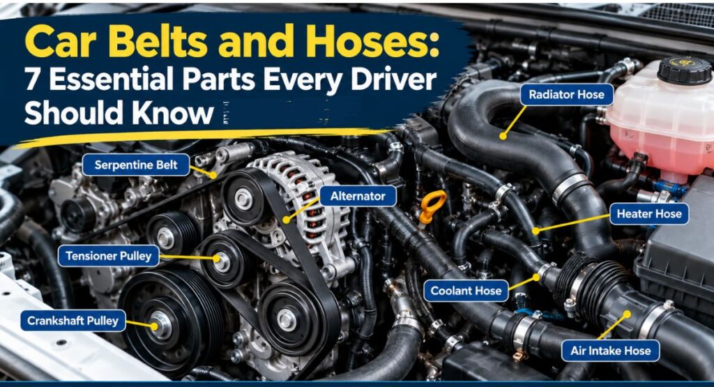 Car Belts and Hoses: 7 important Parts Every Driver Should Know in 2026