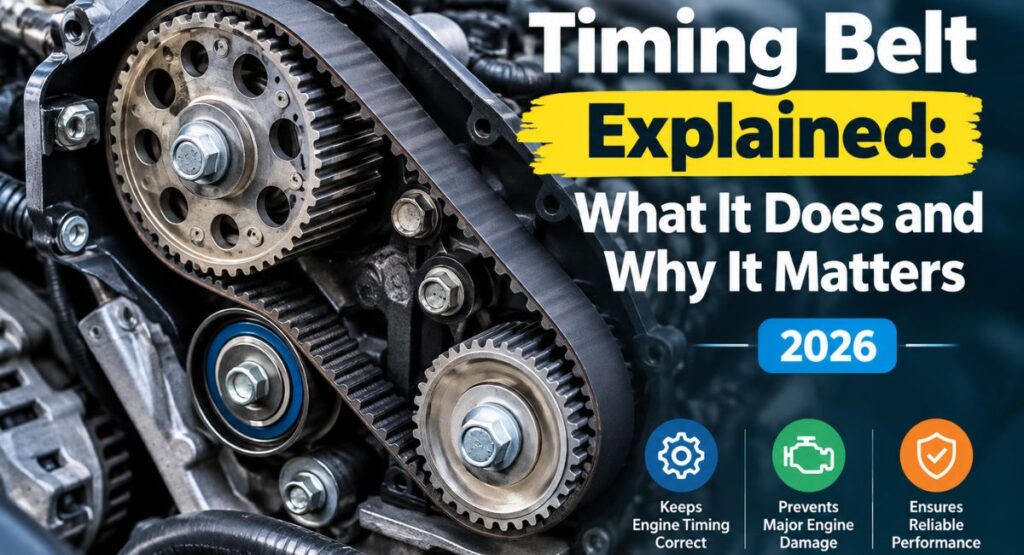 Timing Belt Explained: What It Does and Why It Matters in 2026