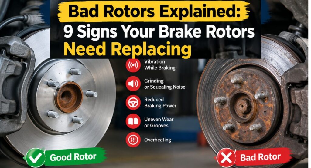 Bad Rotors Explained: 9 Signs Your Brake Rotors Need Replacing
