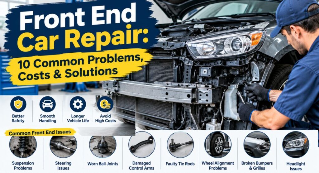 Front End Car Repair: 10 Common Problems, Costs & Solutions