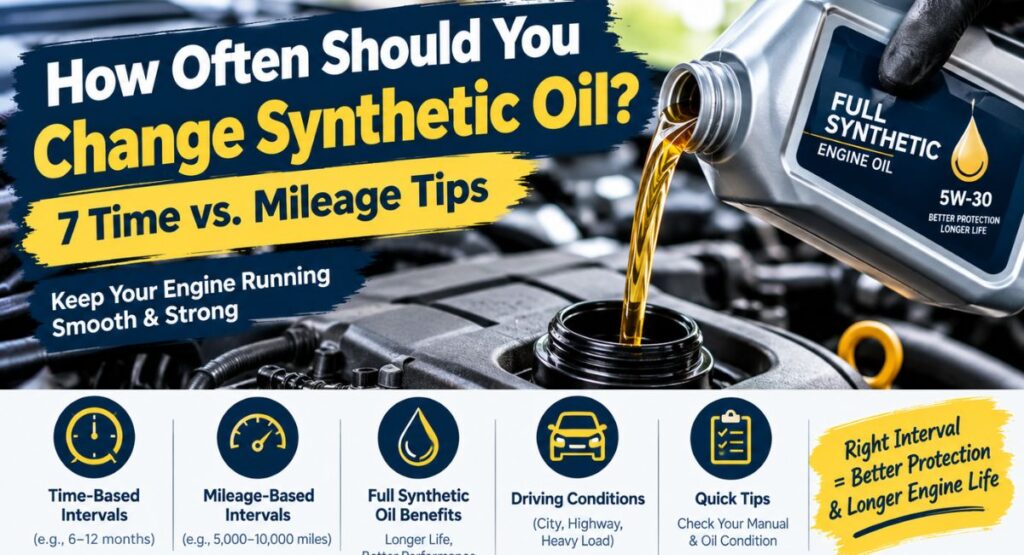 How Often Should You Change Synthetic Oil? 7 Smart Maintenance Tips